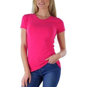 COPY - Women's Slim Fit Crew Neck Short Sleeve Longline Tee